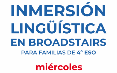 Reunión informativa sobre inmersión lingüística de 4º ESO en Broadstairs